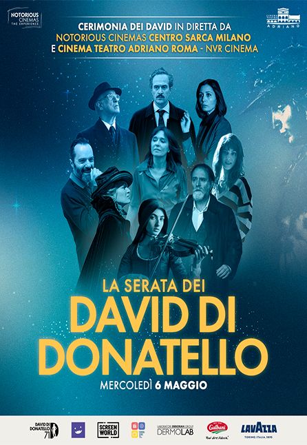 LA SERATA DEI DAVID DI DONATELLO